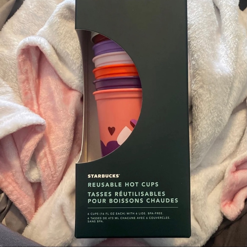 Starbucks reusable hot cups